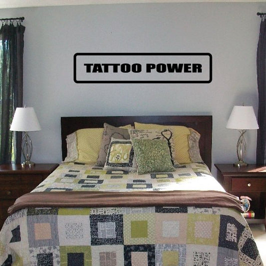 Image of Tatoo power Decal