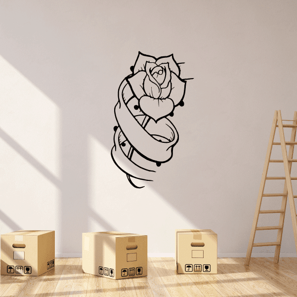 Image of Tattoo Flower Decals