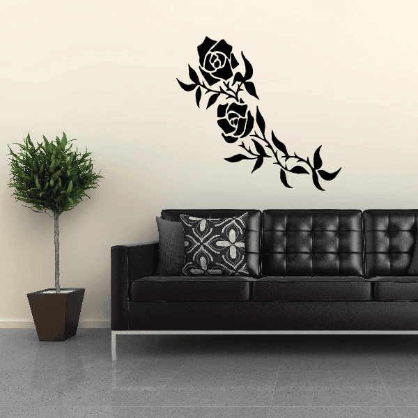 Image of Tattoo Flower Decals