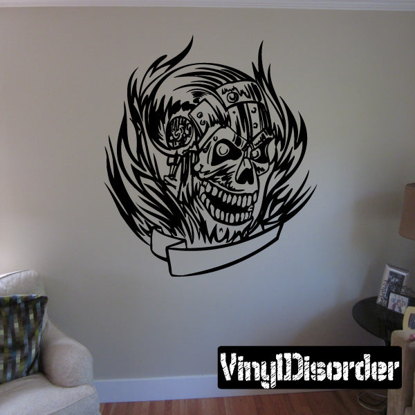 Image of Tattoo Skull Decals