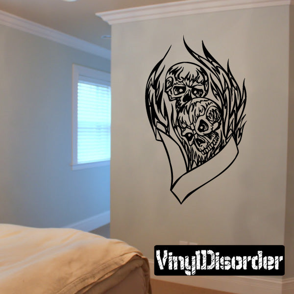 Image of Tattoo Skull Decals