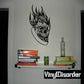 Image of Tattoo Skull Decals