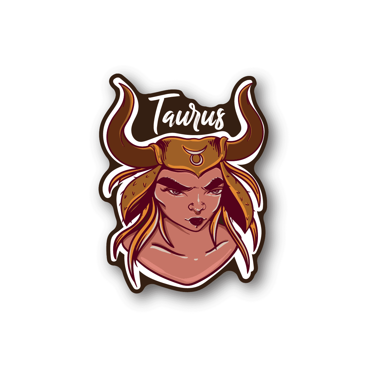 Image of Taurus Zodiac Sticker