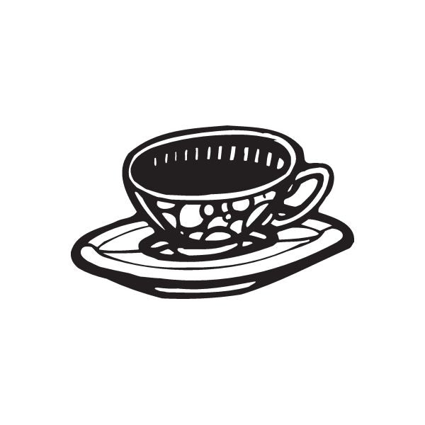 Image of Tea Cup Decal