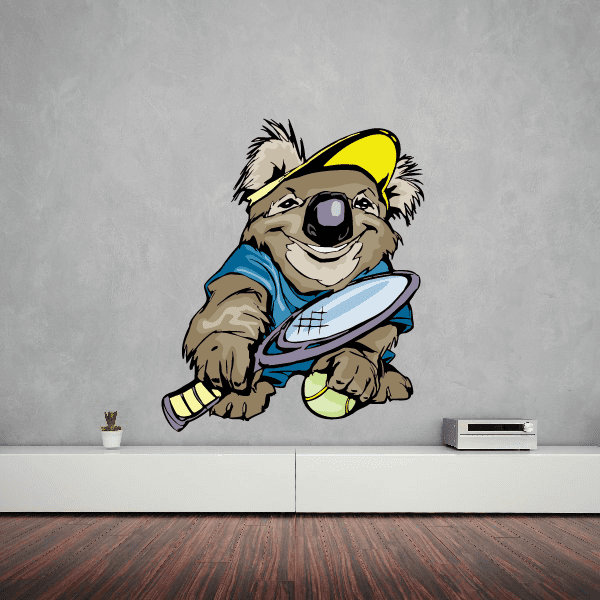 Image of Tennis Wall Decal - Vinyl Sticker - Car Sticker - Die Cut Sticker - CDSCOLOR008