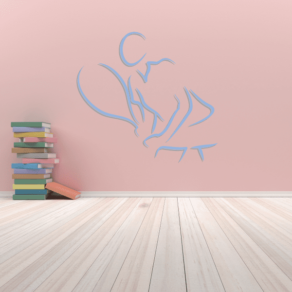 Image of Tennis Wall Decal - Vinyl Sticker - Car Sticker - Die Cut Sticker - CDSCOLOR019