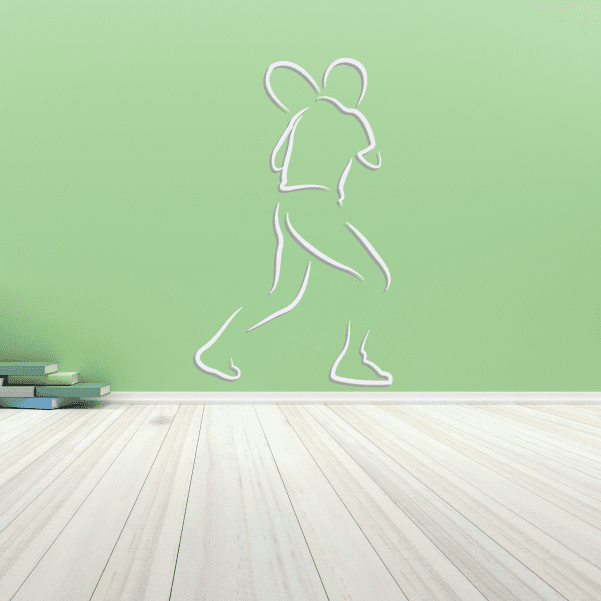 Image of Tennis Wall Decal - Vinyl Sticker - Car Sticker - Die Cut Sticker - CDSCOLOR021