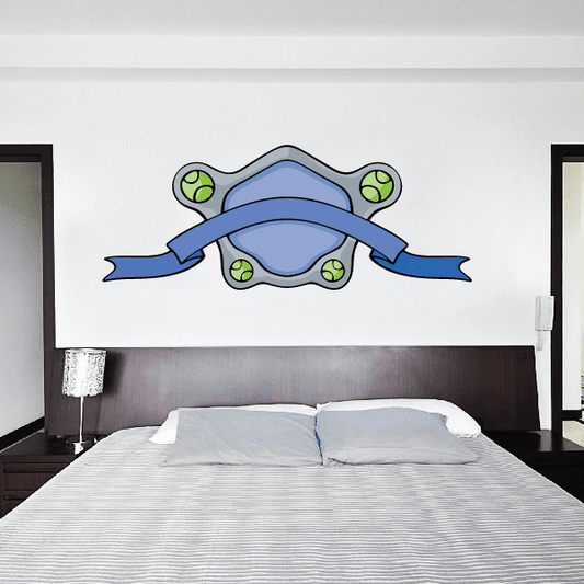 Image of Tennis Wall Decal - Vinyl Sticker - Car Sticker - Die Cut Sticker - CDSCOLOR098