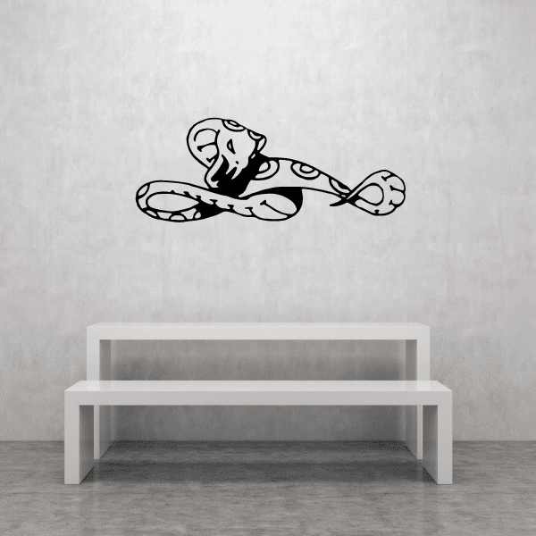 Image of Terrifying Snake Decal