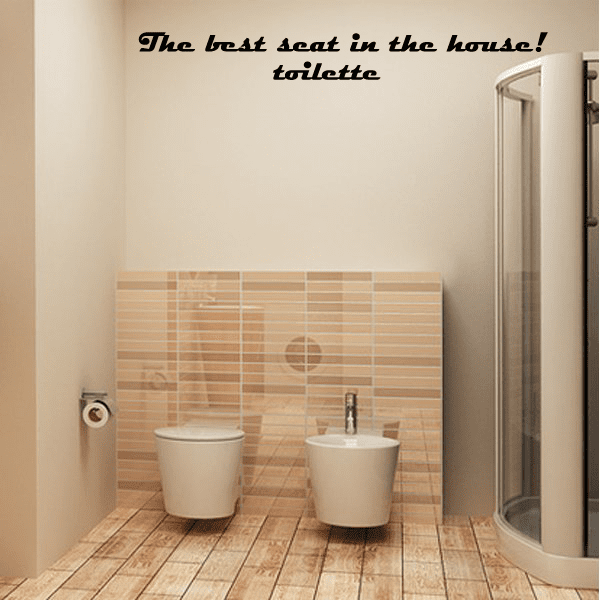 Image of The Best Seat in the House Wall Decal