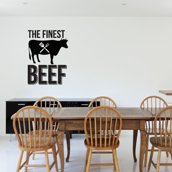 Image of The Finest Beef Decal