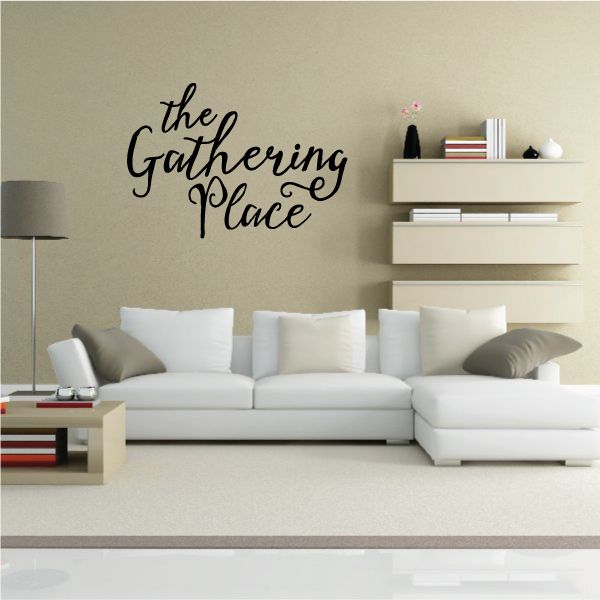 Image of The Gathering Place Wall Decal