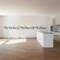 Kitchen wall decal with text: The Kitchen Is The Heart Of The Home