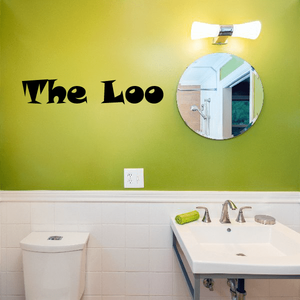 Image of The Loo Wall Decal