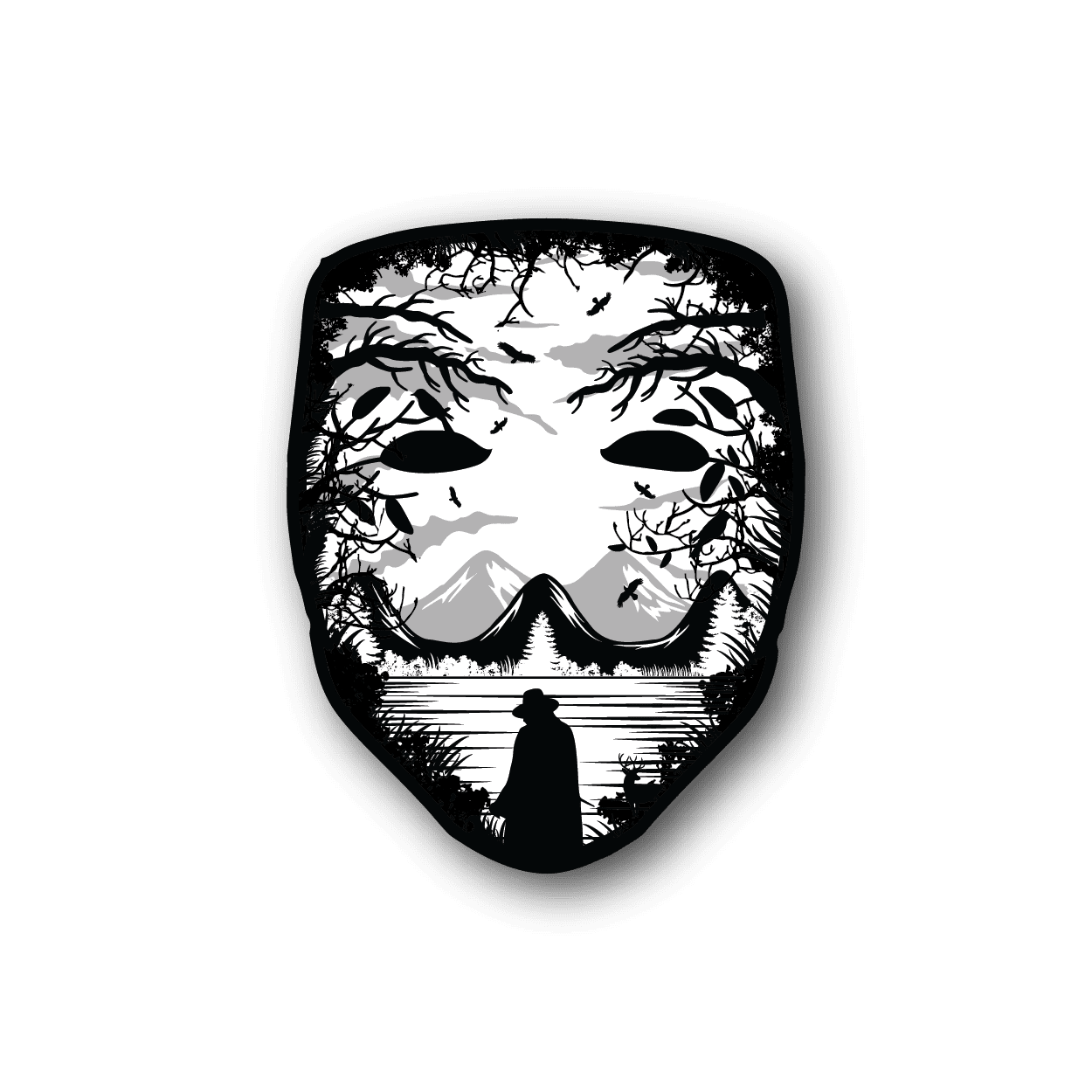 The Mask Sticker – Vinyl Disorder
