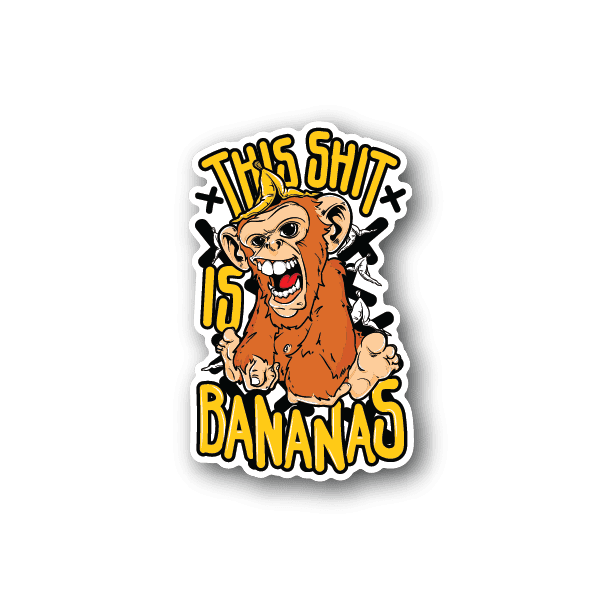 Image of This is Bananas Sticker