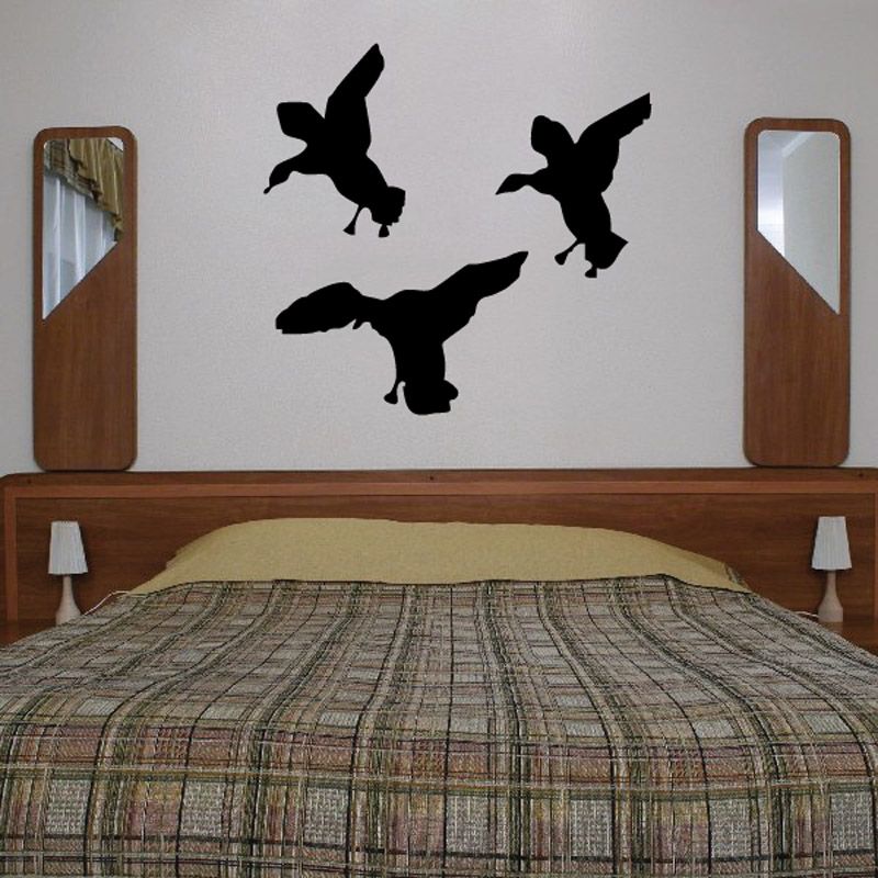 Image of Three Hovering Duck Decals