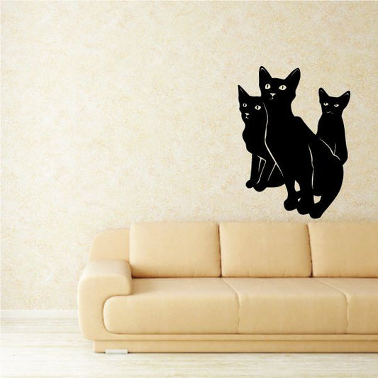 Image of Three Kittens Decal