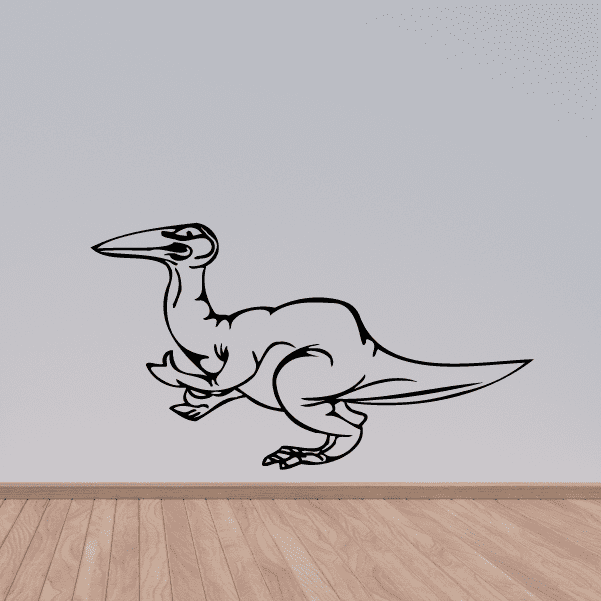 Image of Thumbs Up Dinosaur Decal