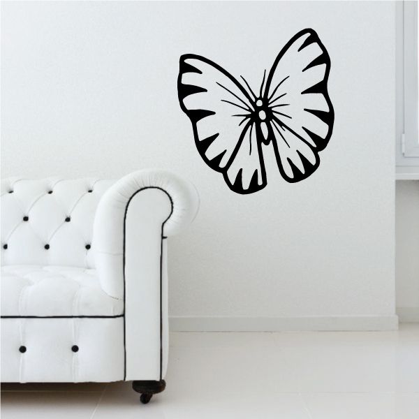 Image of Tiger Butterfly Decal