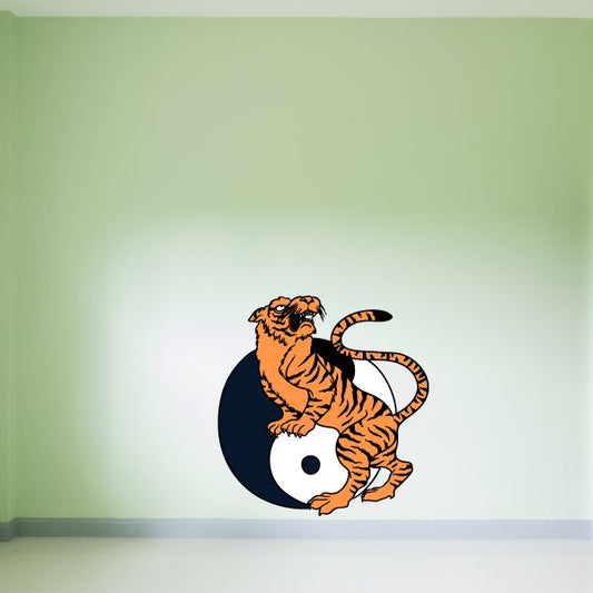 Image of Tiger Yin Yang Sticker