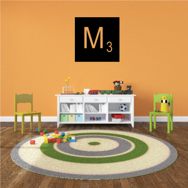 Image of Tile Monogram Decal