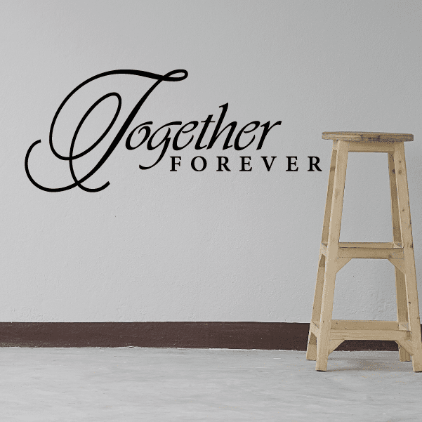 Image of Together forever Wall Decal