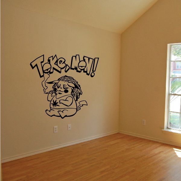 Tokemon decal with cartoon character and “Tokemon!!” text