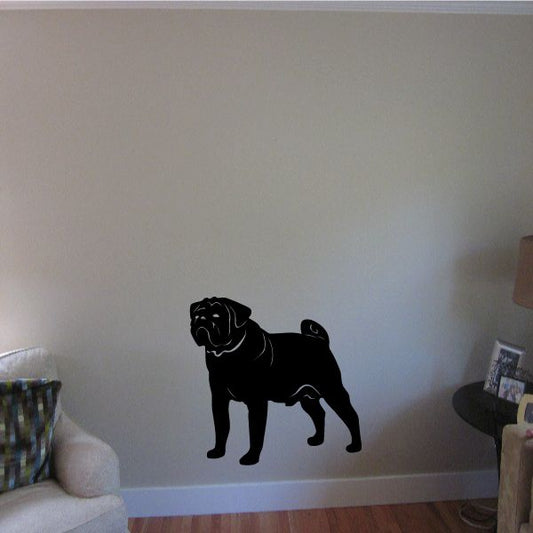 Image of Tough Pug Decal