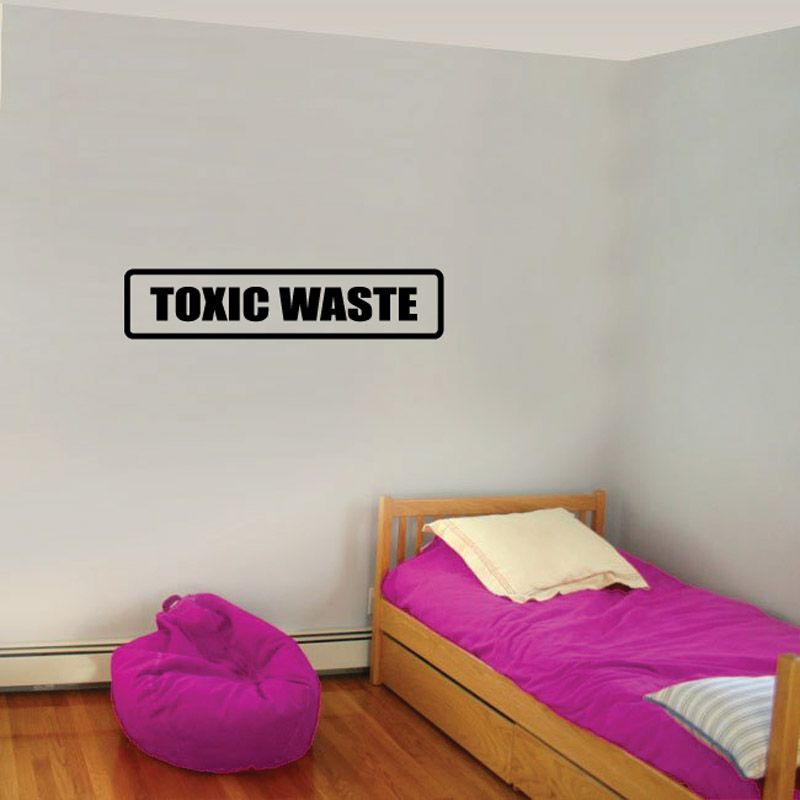 Image of Toxic Waste Decal