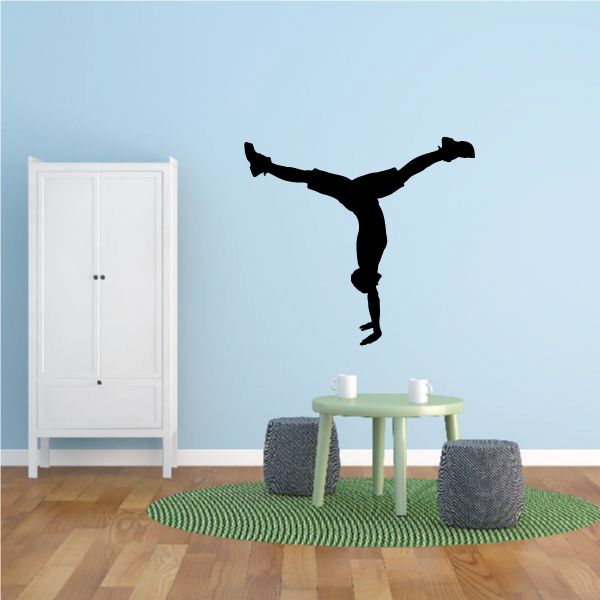 Image of Track and Field Wall Decal - Vinyl Decal - Car Decal - 008