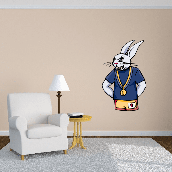 Image of Track And Field Wall Decal - Vinyl Sticker - Car Sticker - Die Cut Sticker - CDSCOLOR009