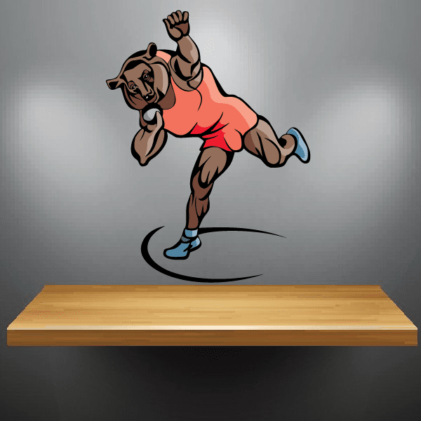 Image of Track And Field Wall Decal - Vinyl Sticker - Car Sticker - Die Cut Sticker - CDSCOLOR016