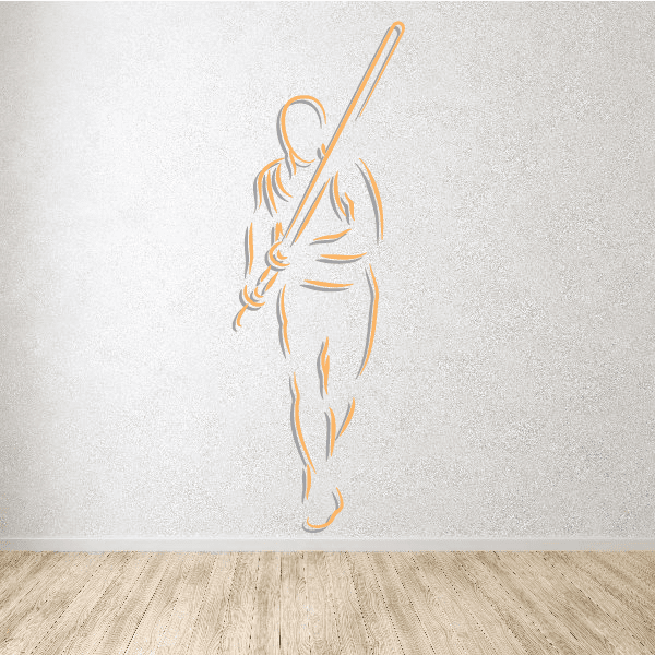 Image of Track And Field Wall Decal - Vinyl Sticker - Car Sticker - Die Cut Sticker - CDSCOLOR021