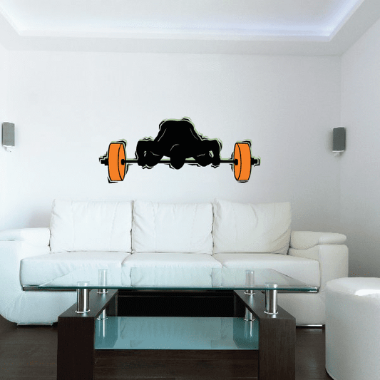 Image of Track And Field Wall Decal - Vinyl Sticker - Car Sticker - Die Cut Sticker - CDSCOLOR082