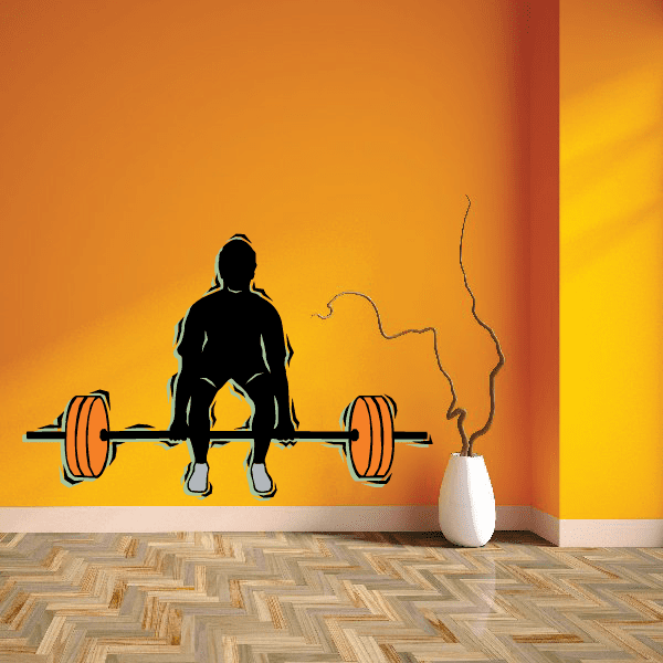 Image of Track And Field Wall Decal - Vinyl Sticker - Car Sticker - Die Cut Sticker - CDSCOLOR083