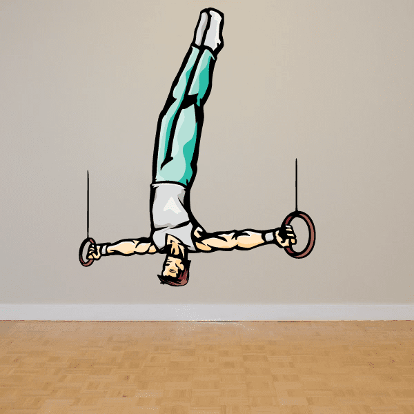 Image of Track And Field Wall Decal - Vinyl Sticker - Car Sticker - Die Cut Sticker - CDSCOLOR109