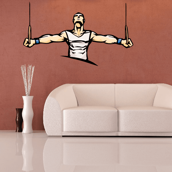 Image of Track And Field Wall Decal - Vinyl Sticker - Car Sticker - Die Cut Sticker - CDSCOLOR110