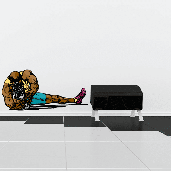 Image of Track And Field Wall Decal - Vinyl Sticker - Car Sticker - Die Cut Sticker - CDSCOLOR130