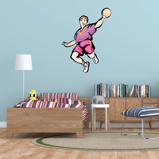 Image of Track and Field Wall Decal - Vinyl Sticker - Car Sticker - Die Cut Sticker - SMcolor027