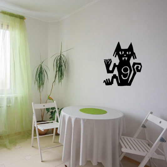 Image of Traditional Cat Decal