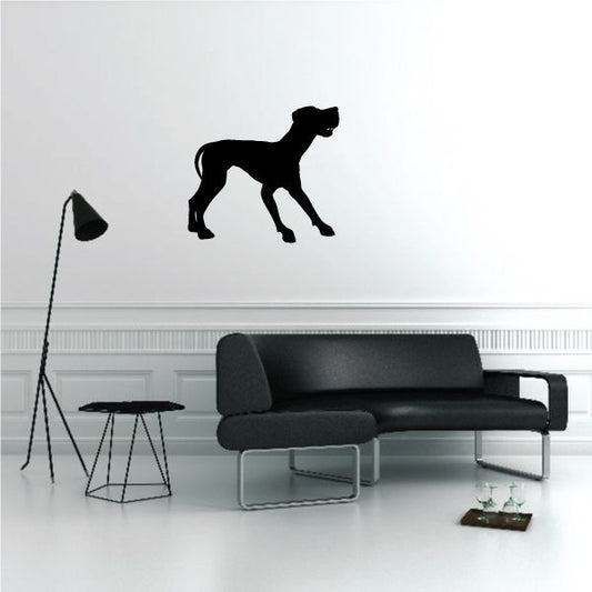 Image of Treat Time Great Dane Decal