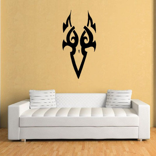 Image of Tribal Bird Head Decal