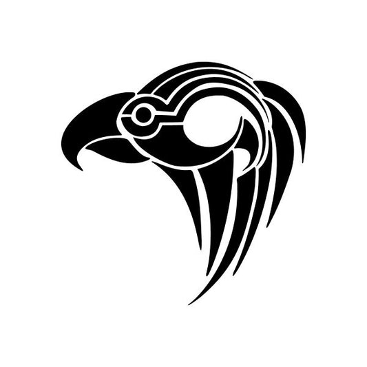 Image of Tribal Bird pin stripes and lines Car Vinyl Decal Sticker Stickers 0006