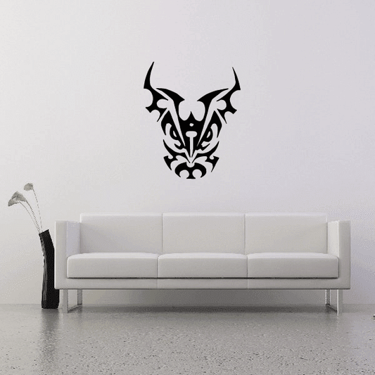 Image of Tribal Drake Mask Decal