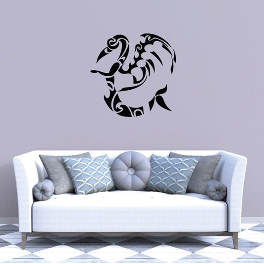 Image of Tribal Flamingo Decal