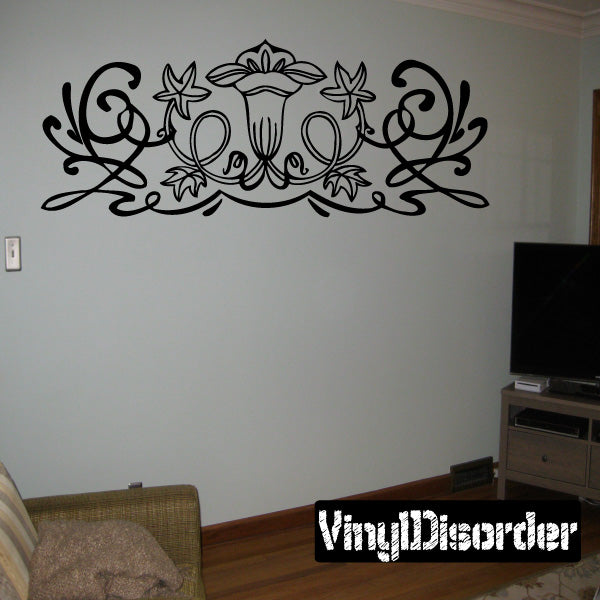 Image of Tribal Flower Decal