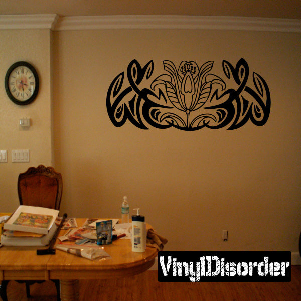 Image of Tribal Flower Decal