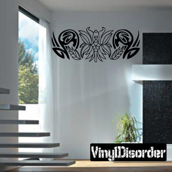 Image of Tribal Flower Decal