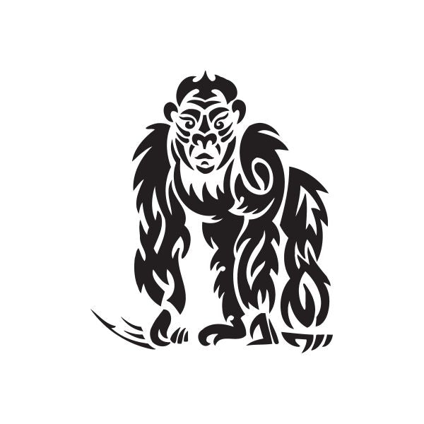 Image of Tribal Gorilla Decal